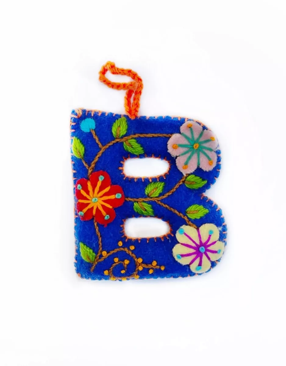 FINAL SALE - Letter K Ornament