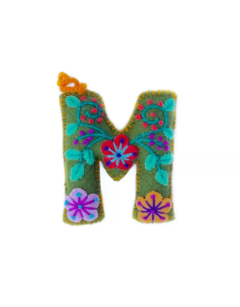 FINAL SALE - Letter W Ornament