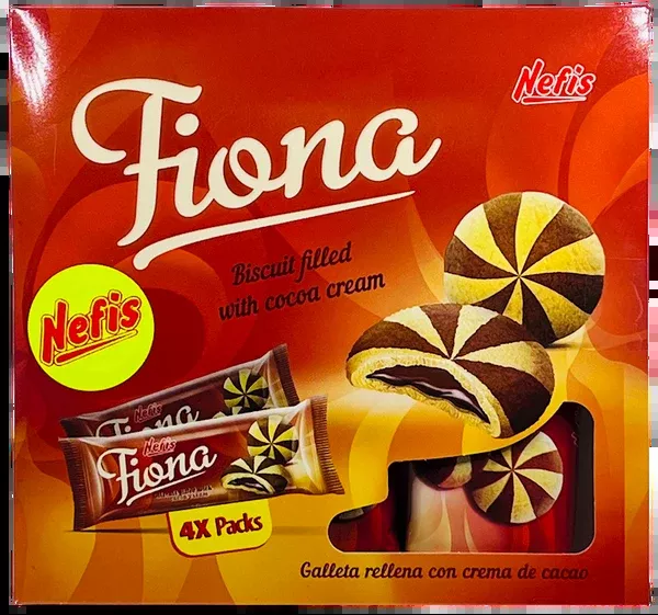 Fiona Biscuit Filled with Cocoa Cream (Nefis) 188g