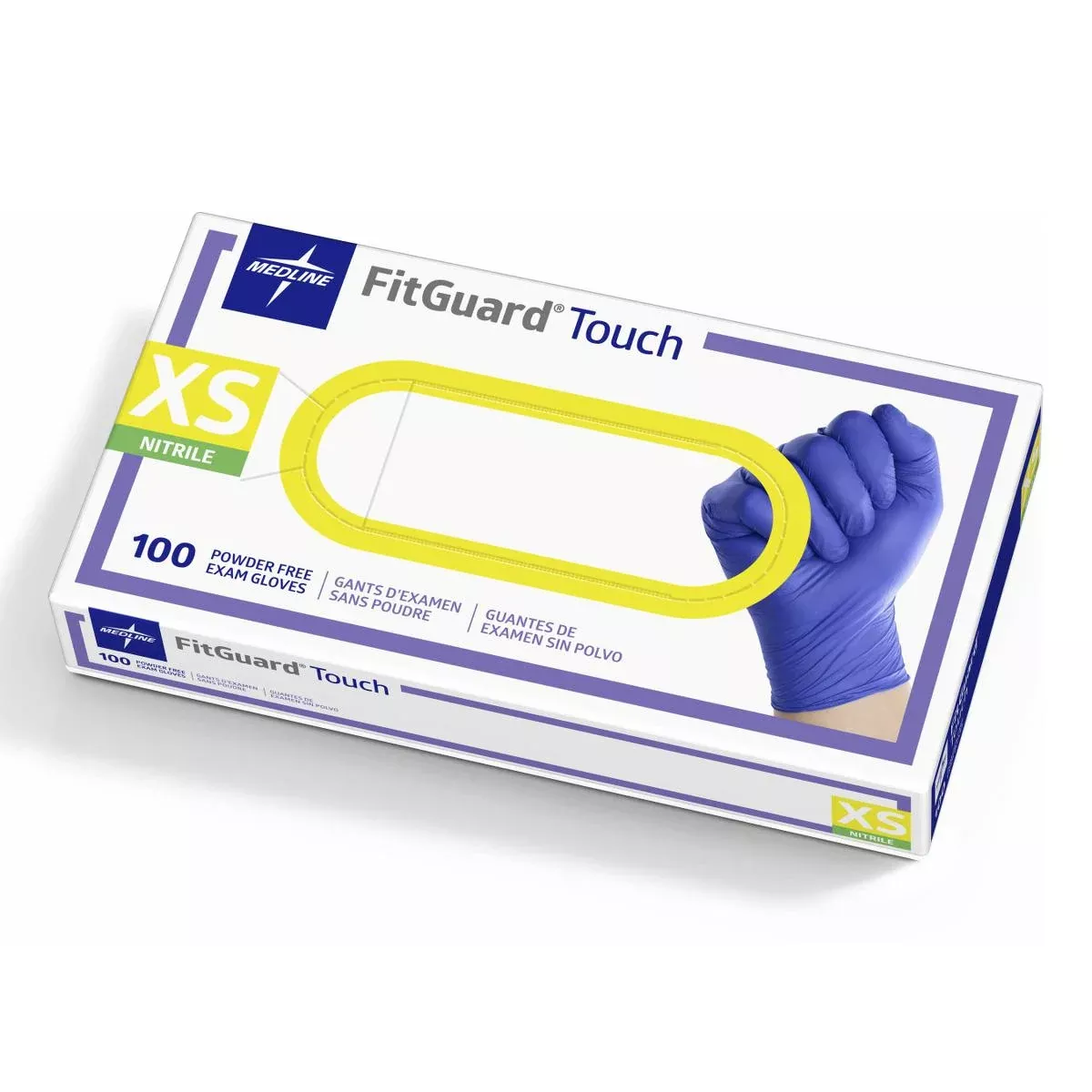 FitGuard Touch Powder Free Nitrile Exam Gloves
