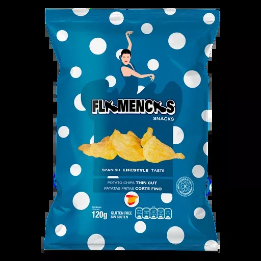 Flamencas Chips, Thin cut (Spain)