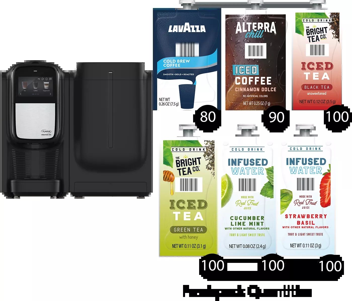Flavia C300 + Chill & Cold Beverages Bundle