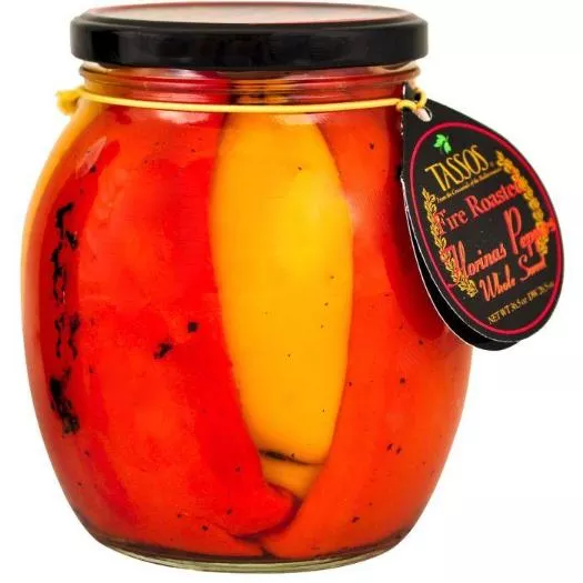 Florinas Roasted Red and Yellow Peppers (Tassos) 36.5 oz