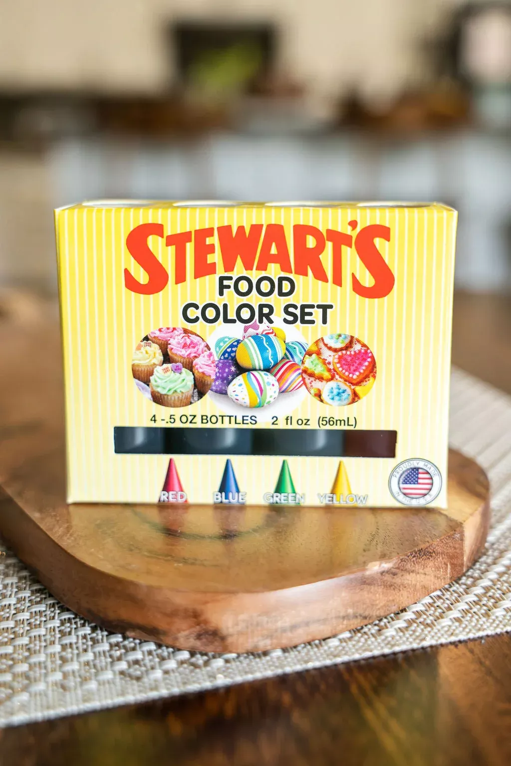 Food Color Set (Yellow Box)