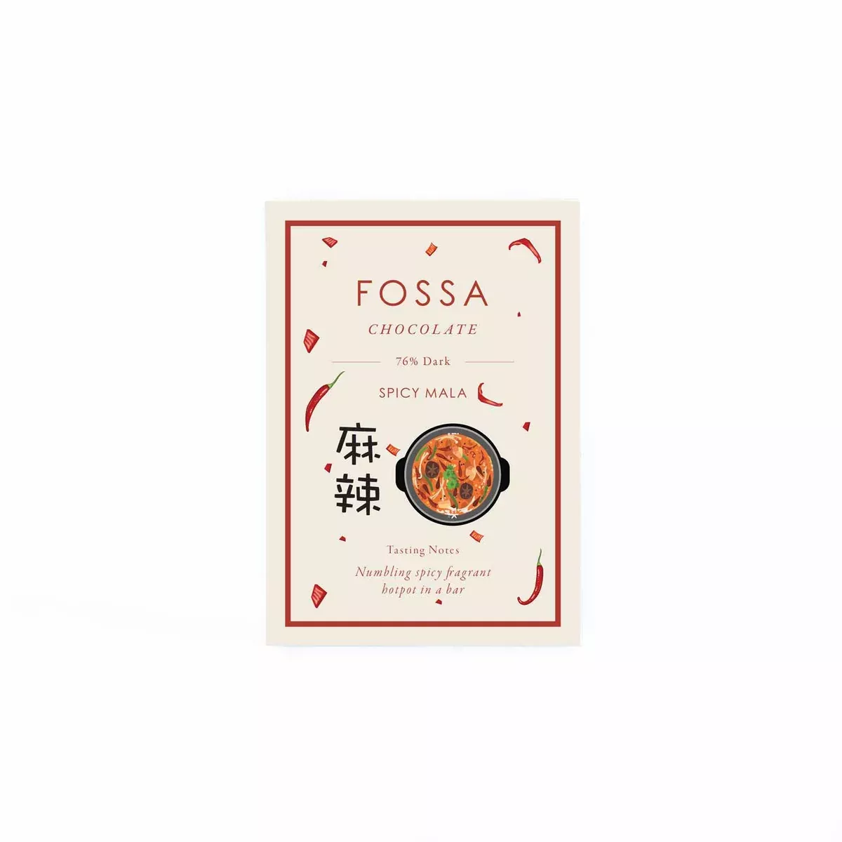 Fossa Spicy Mala 65%, 1.8 oz