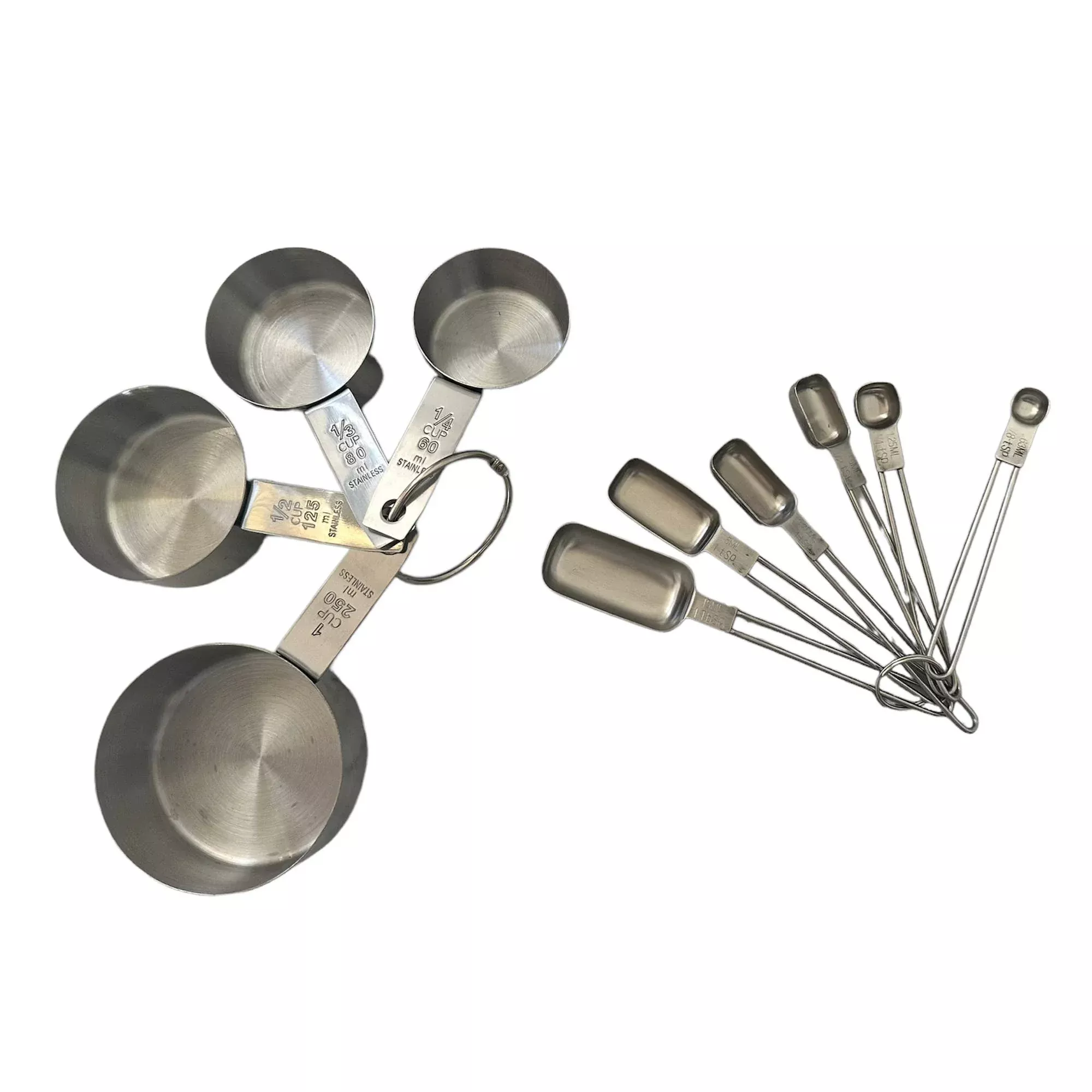 Fox Run Brands - Fox Run Stainless Steel Measuring Cup and Spoon Set