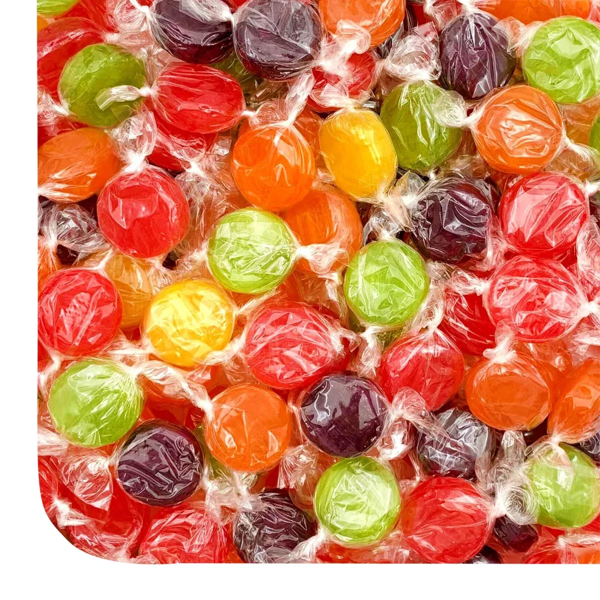Fruit Discs Hard Candy, Assorted Flavors | 2-Pound Pack