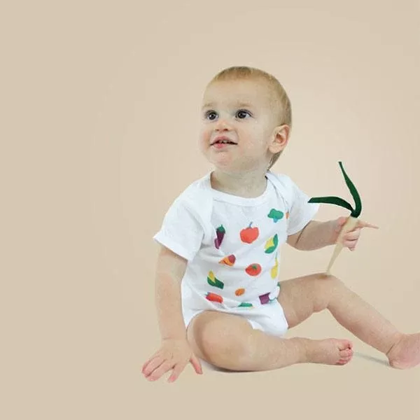 Fruits and Veggies Onesie 12mo