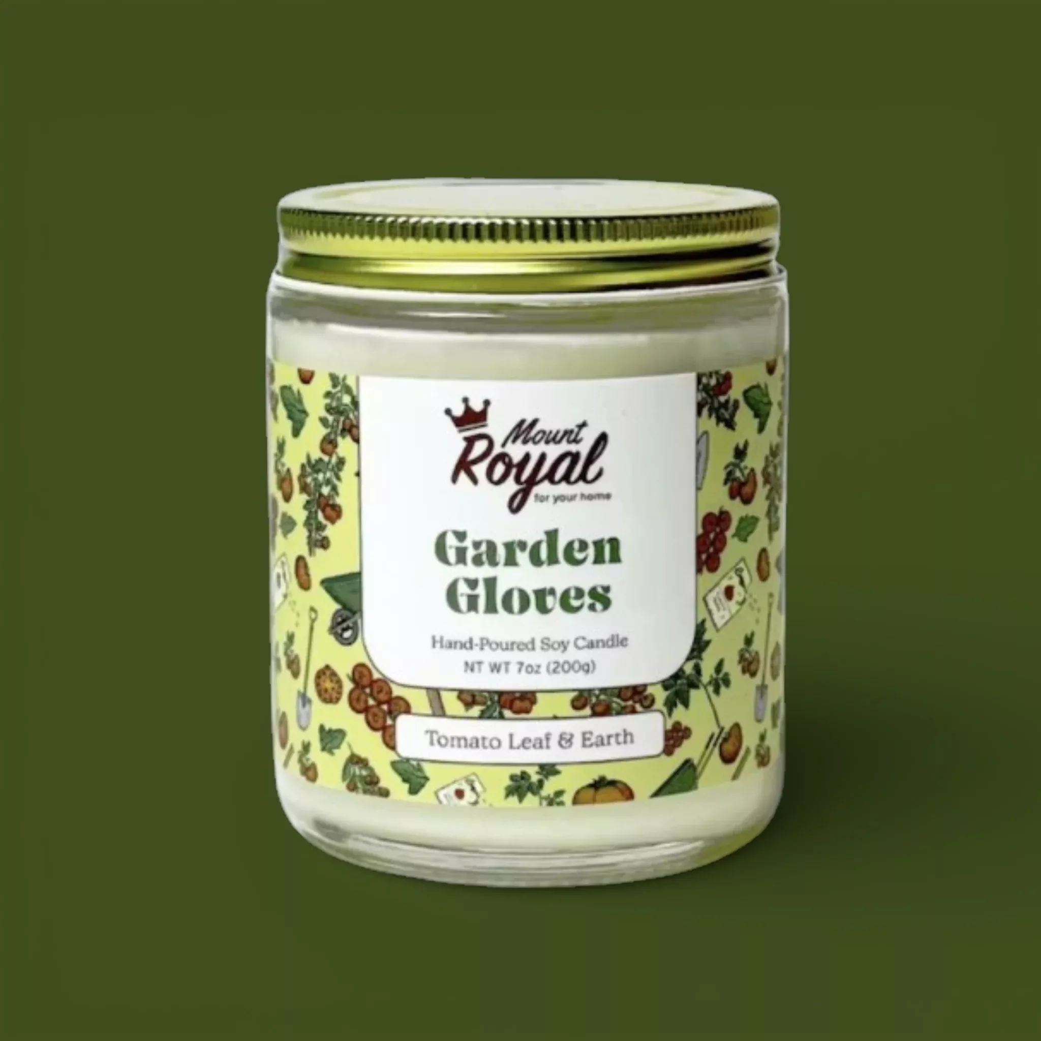 Garden Gloves Candle