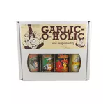 Garlic-O-Holic Hot Sauce Four Pack