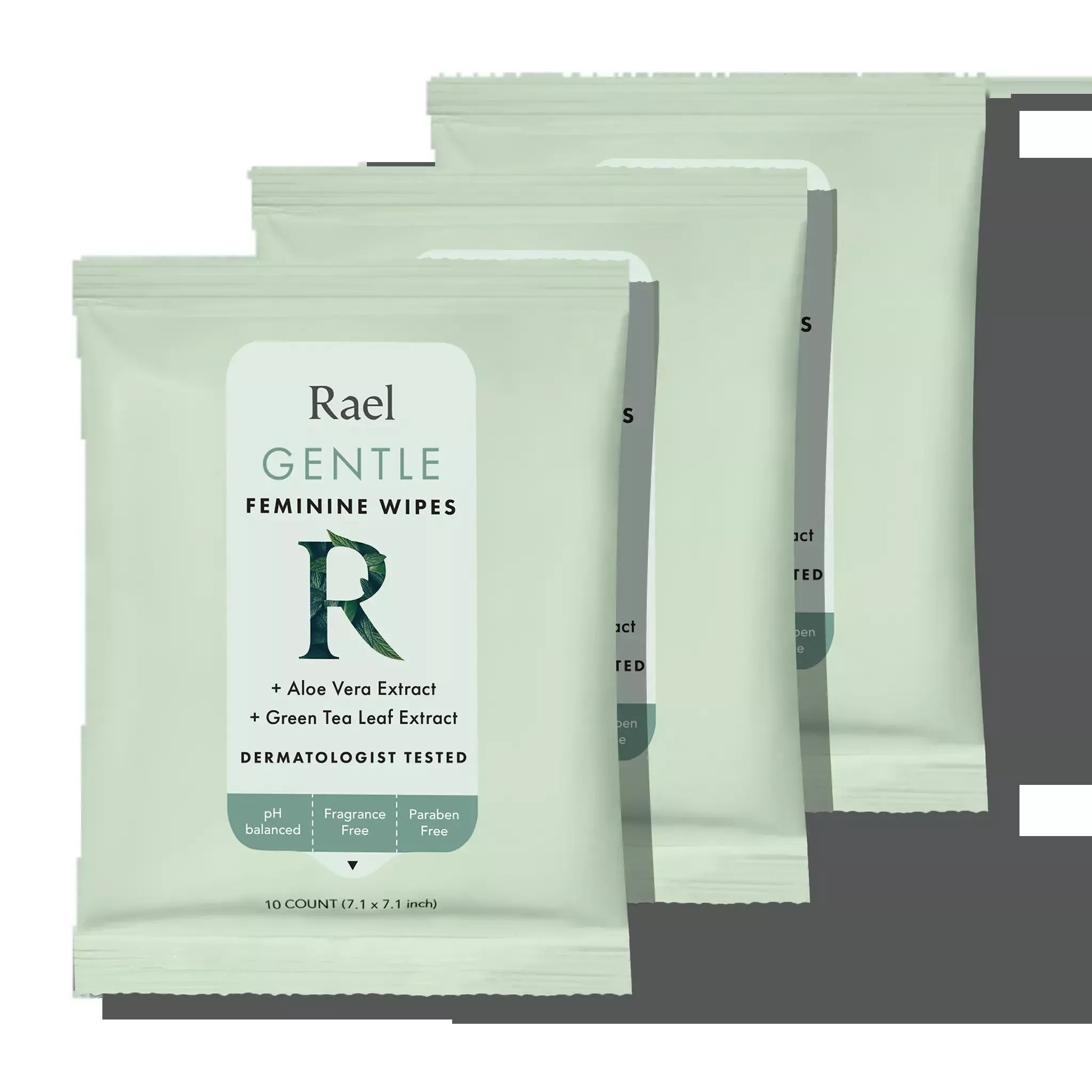 Gentle Feminine Wipes - 3 Pack