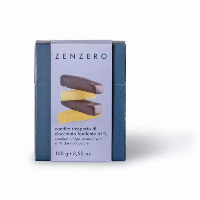 Giraudi Candied Ginger in Dark Chocolate