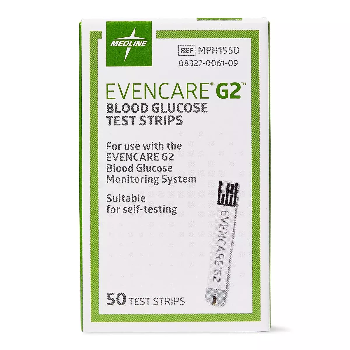 Glucose Test Strips for EvenCare G2 Meters