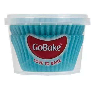 Go Bake | Standard Cupcake Papers | Blue | 72 Approx |