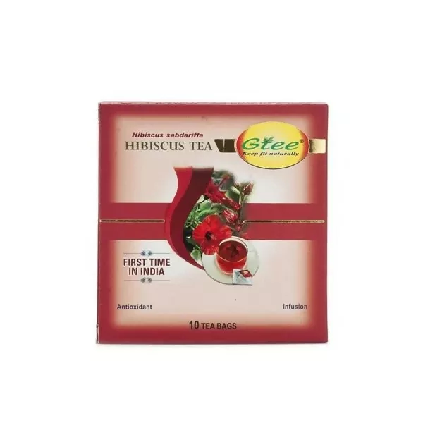 Gtee Hibiscus Tea Bags - 10 tea bags