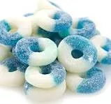 Gummy Rings - Blue Raspberry 1 LB