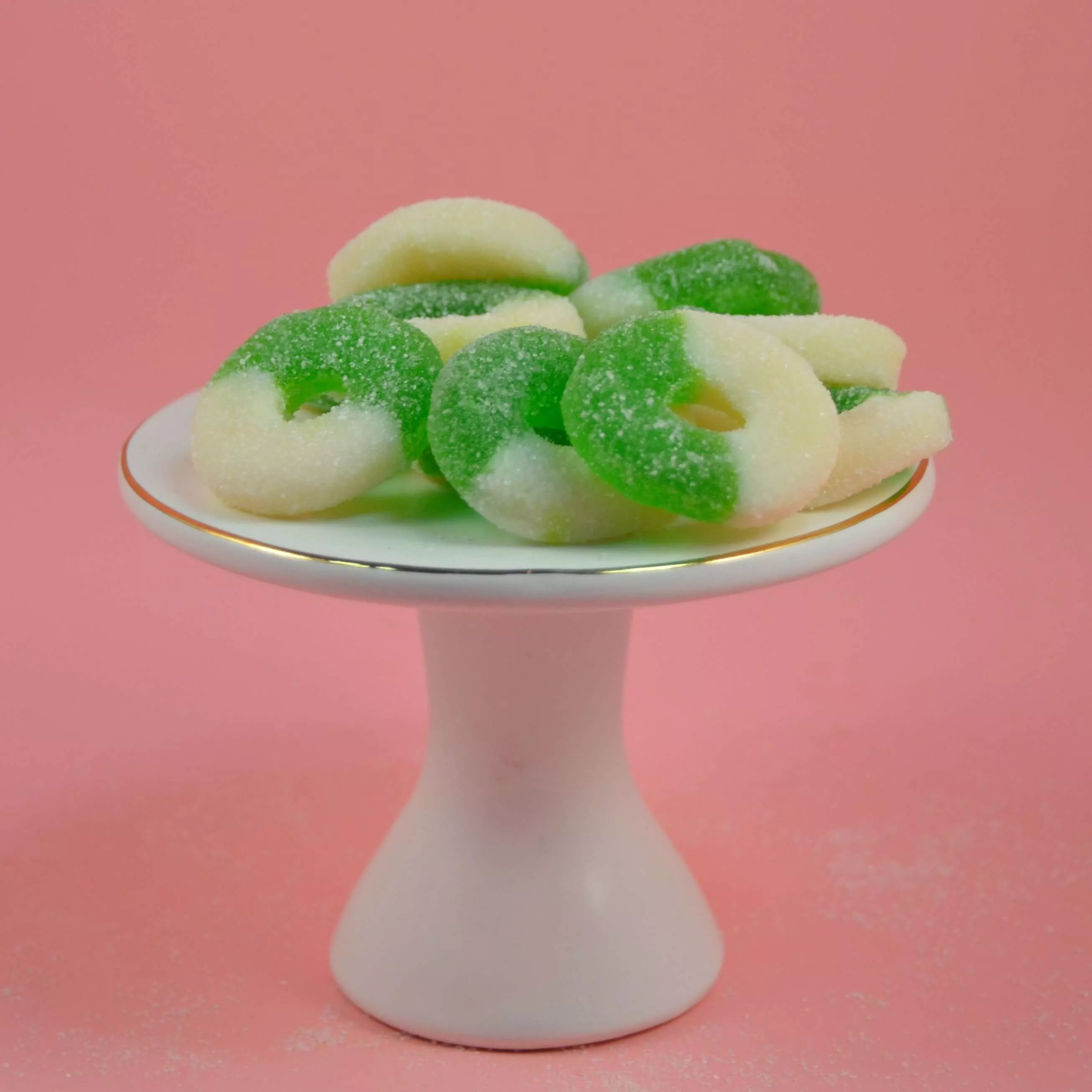 Gummy Rings - Green Apple 1 LB
