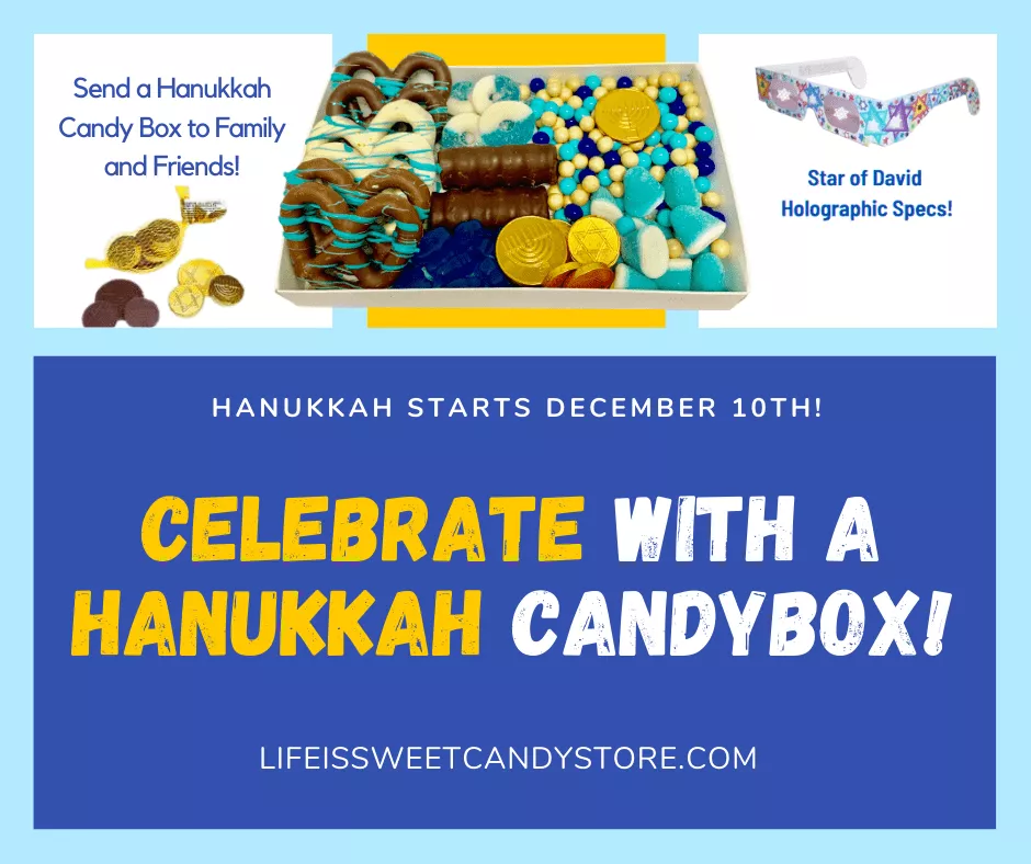 Hanukkah Candy Box