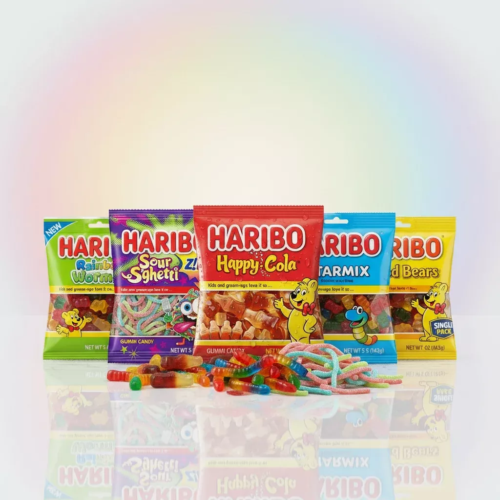 Haribo World Tour Bundle – 5 Iconic Gummy Varieties