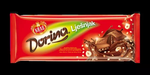 Hazelnut Milk Chocolate, Dorina,250g