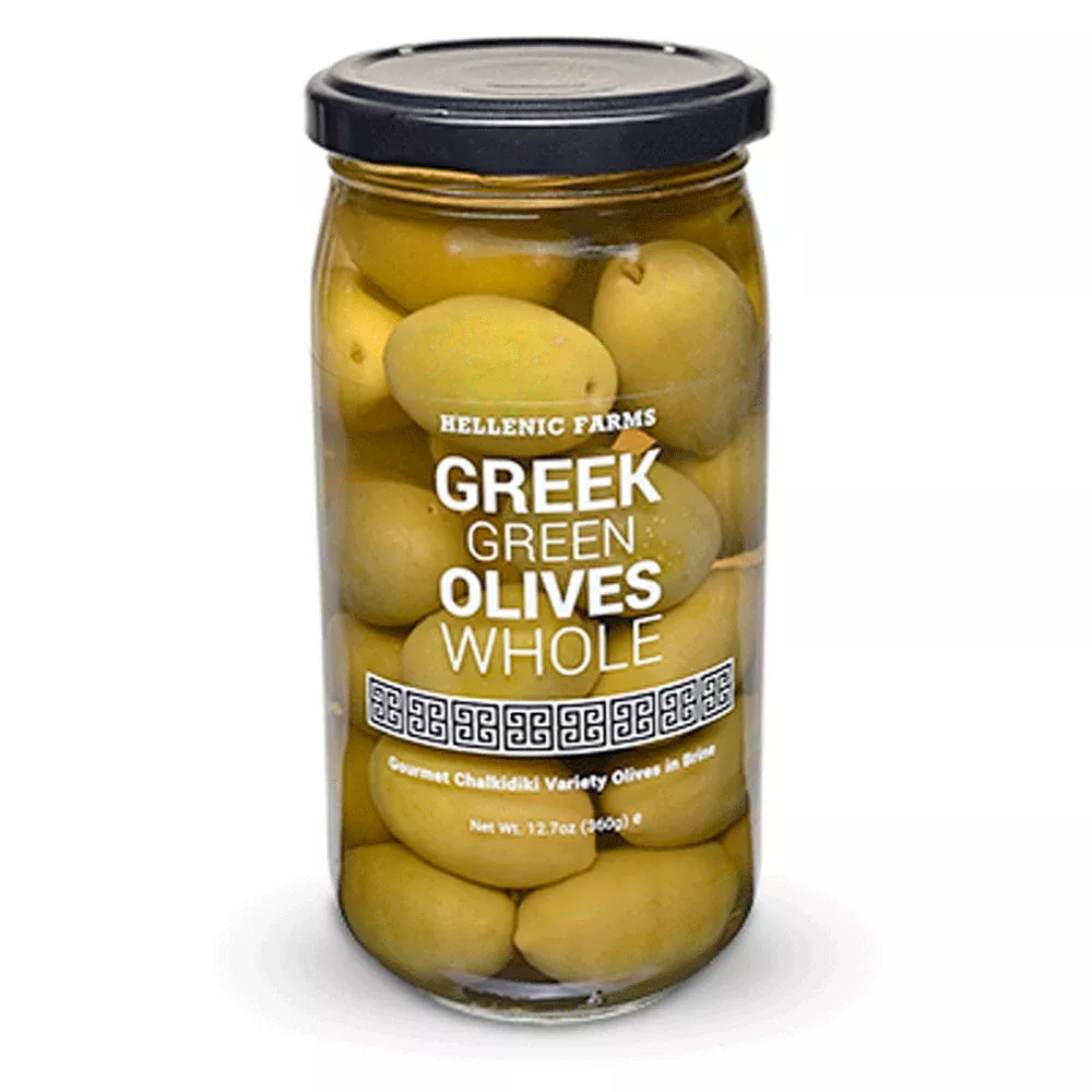 Hellenic Farms Greek Green Olives