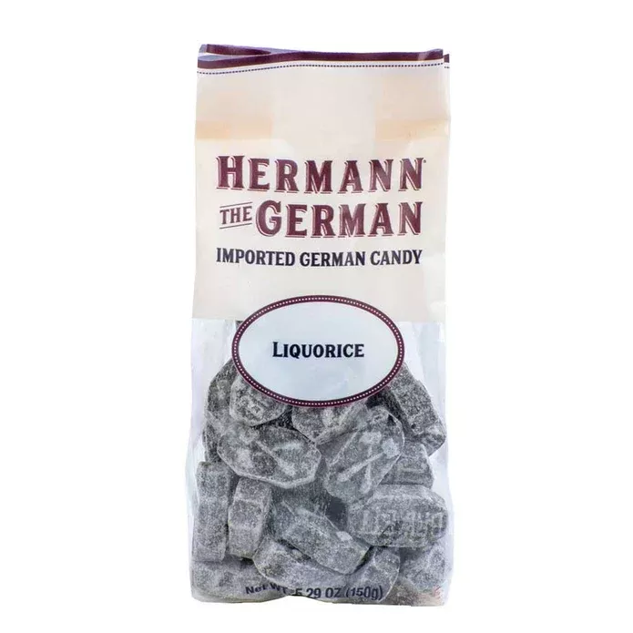 Hermann the German Liquorice Hard Candy 150g