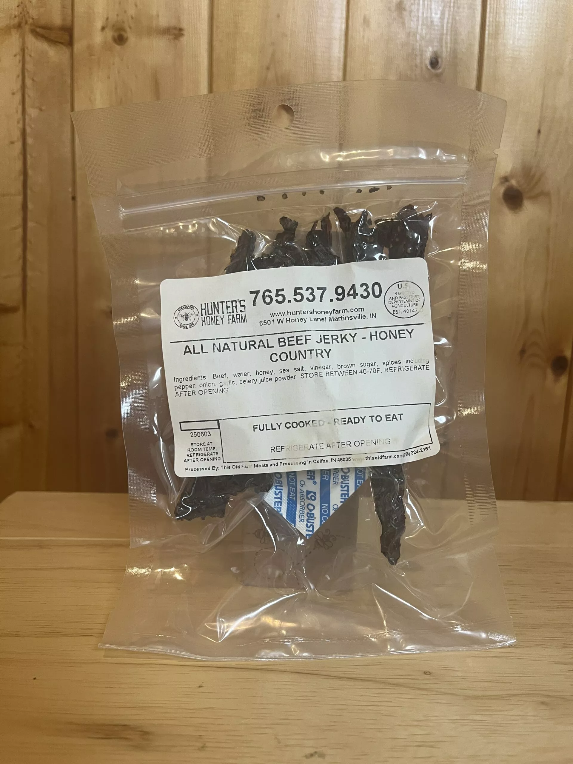 Honey Beef Jerky