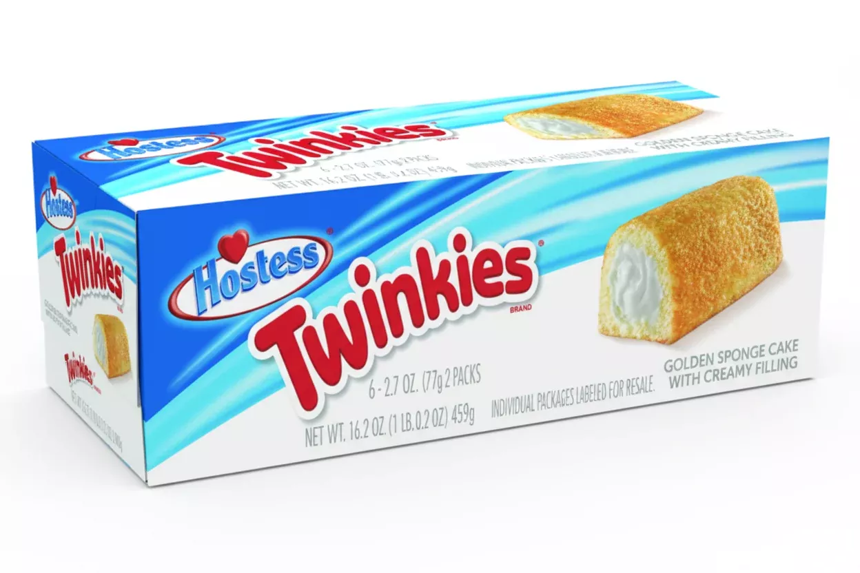 Hostess Twinkies Golden - Box of 6 Packs