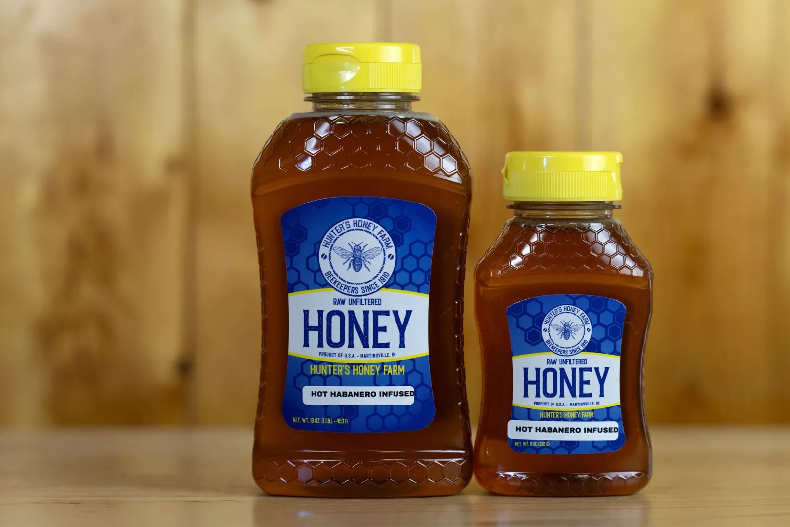 Hot Habanero Infused Raw Honey