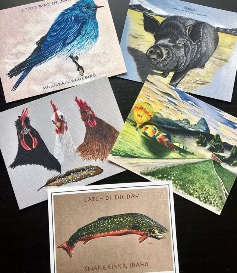 Idaho Series Notecards, Assorted - Box