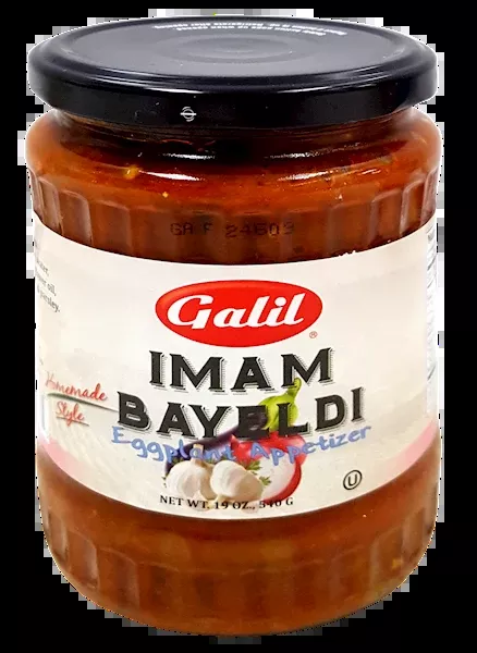 Imam Bayeldi, Eggplant Appetizer (Galil) 19 oz