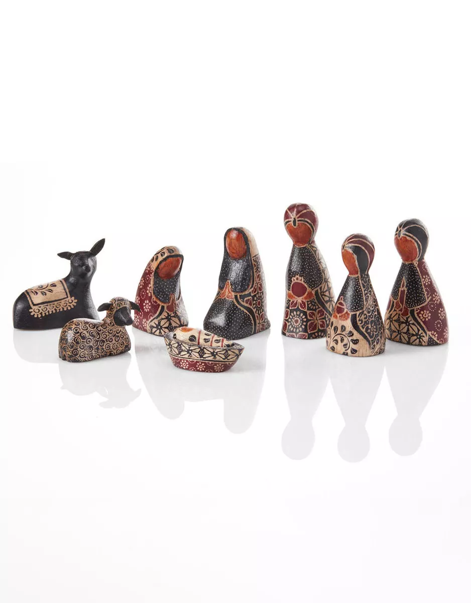 Indonesian Folk Nativity