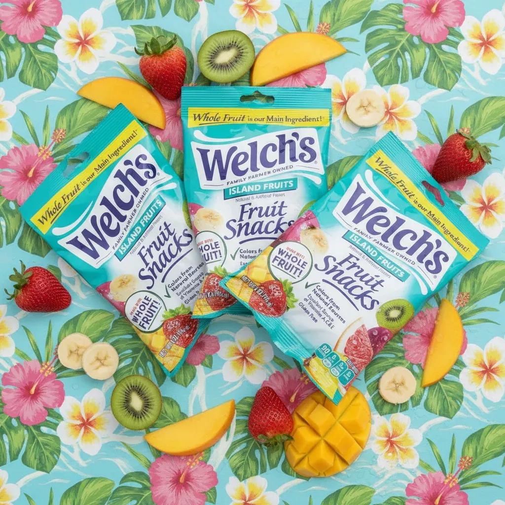 Island Fruits Fruit Snacks 3-Pack by Welch's