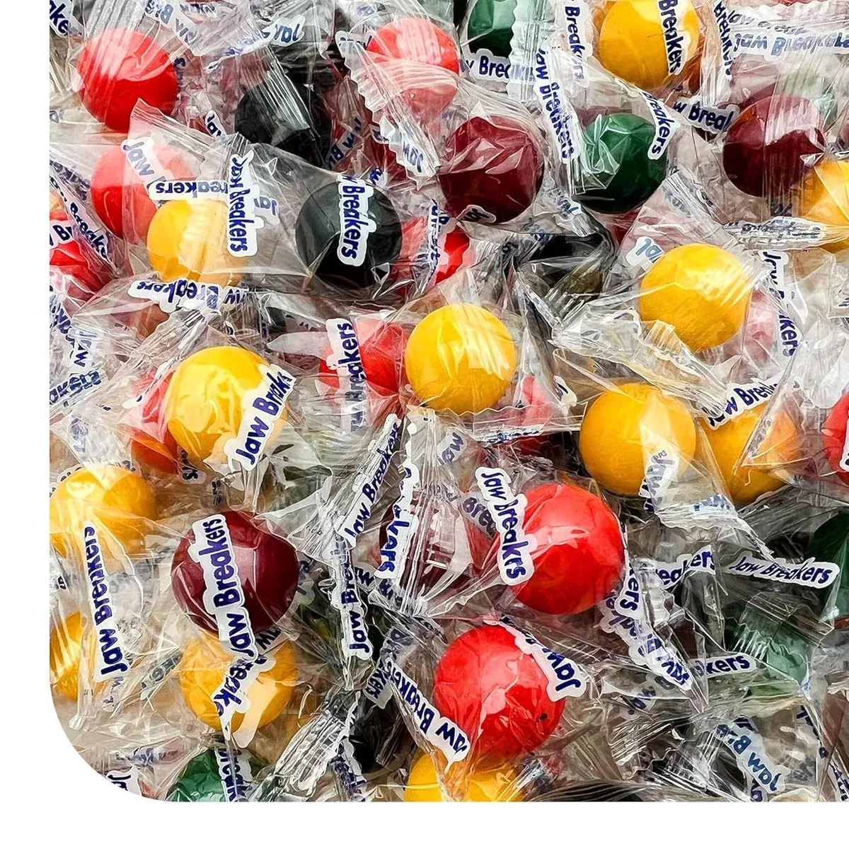 Jaw Breakers Hard Candy, Individually Wrapped (3-Pound Pack)