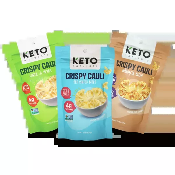 KETO Crispy Cauli Bites (GF/DF/V), 27g