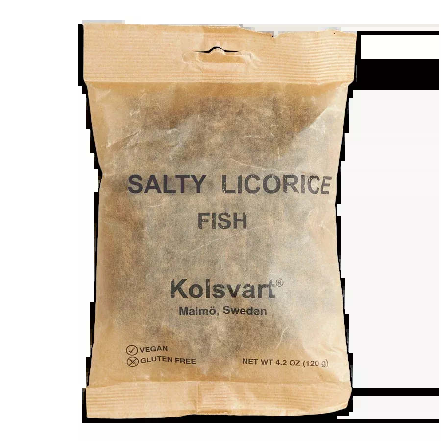 Kolsvart Salty Licorice Fish 4.2oz