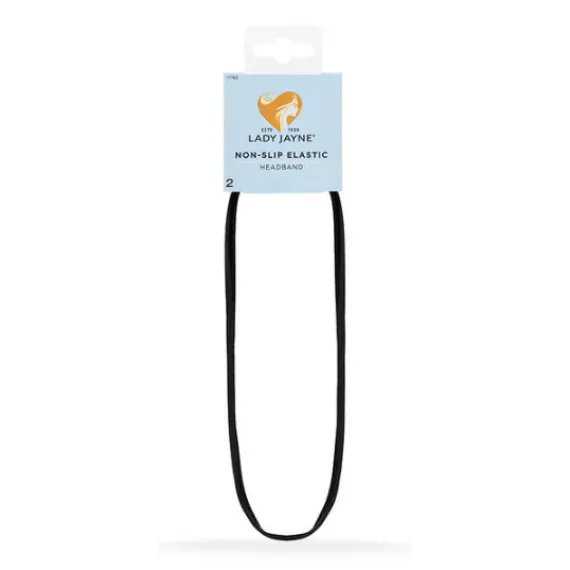 Lady Jayne Elastic Non-Slip Headband 2 Pack (Assorted)