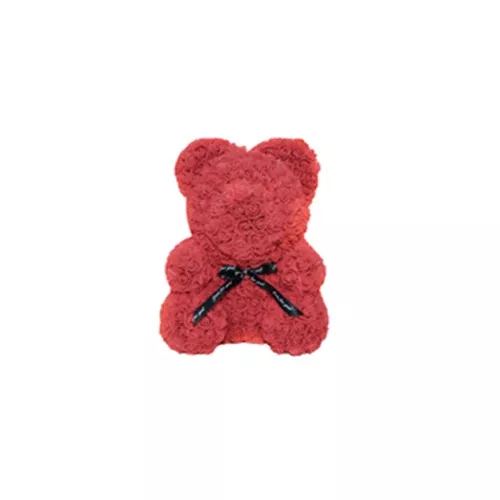 Large Red Rose Bear for Valentine's