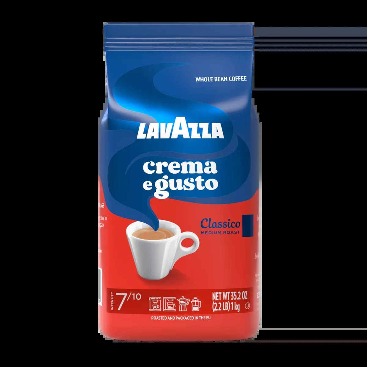 Lavazza Crema e Gusto Whole Bean Coffee