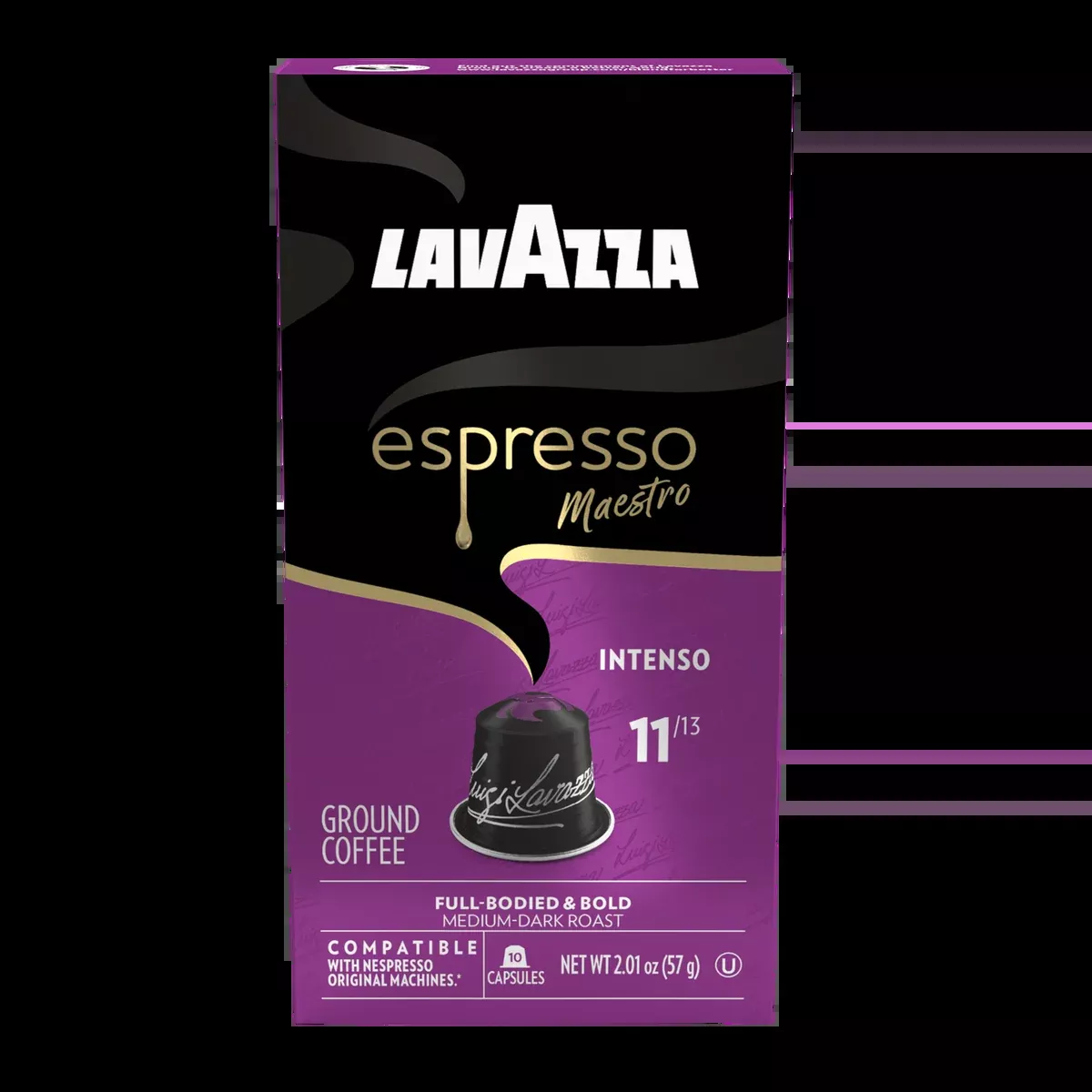 Lavazza Espresso Maestro Intenso Aluminium Compatible Capsules