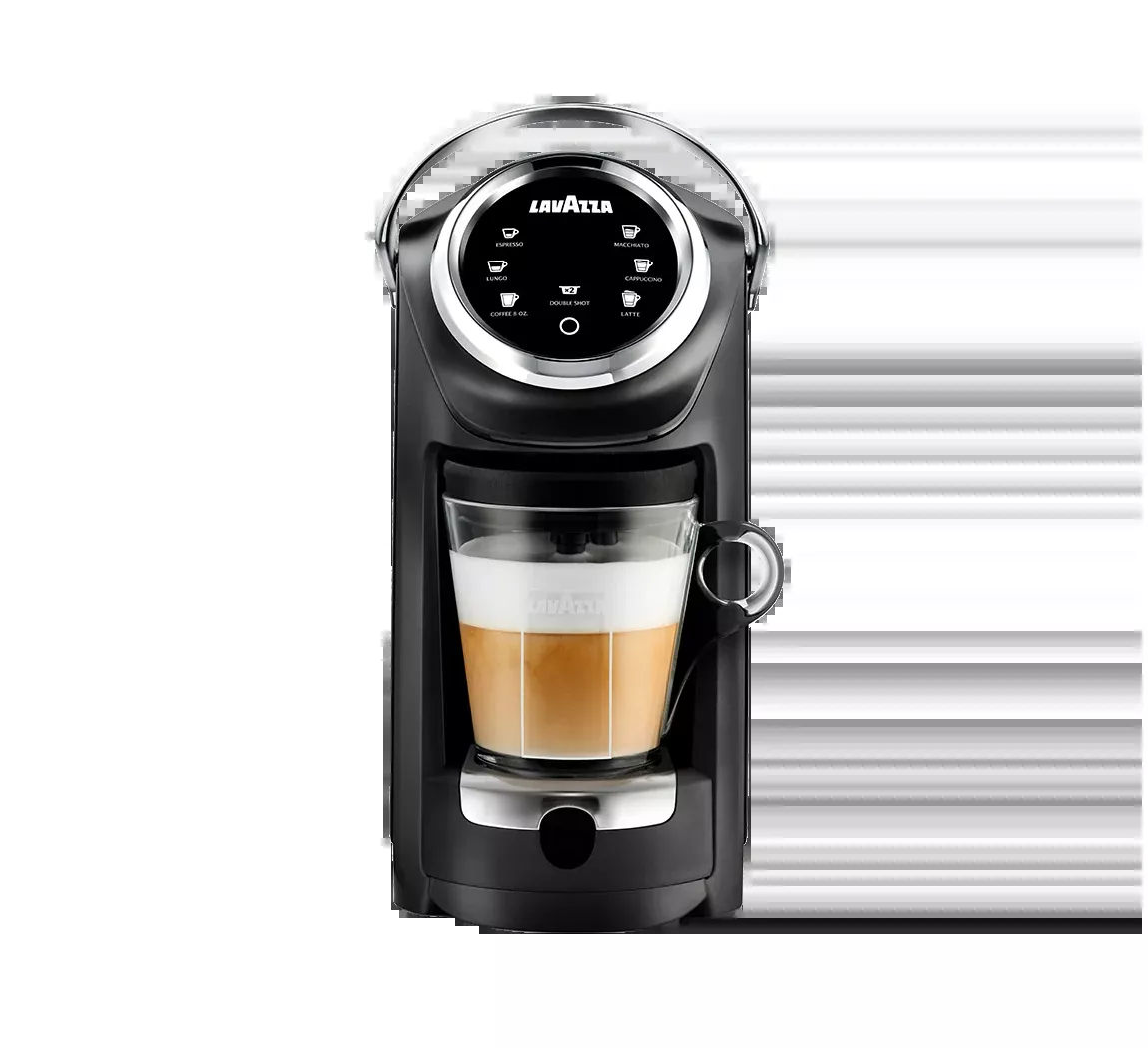 Lavazza Expert Classy Plus Single Serve Espresso & Coffee Brewer Machinein the office.