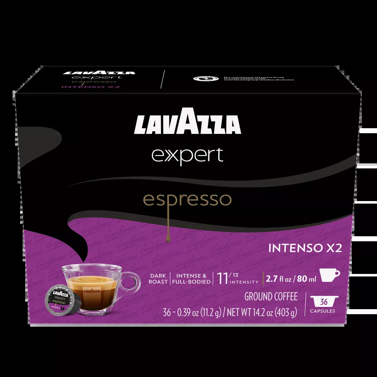 Lavazza Expert Espresso Intenso x2 Coffee Capsules