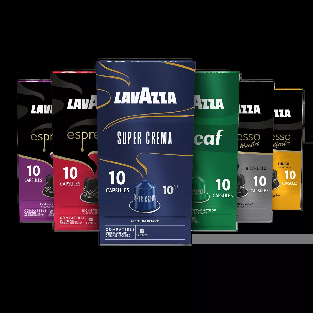 Lavazza Favorites Collection Aluminum Compatible Capsules