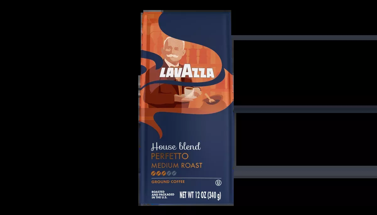 Lavazza House Blend Perfetto Ground Coffee