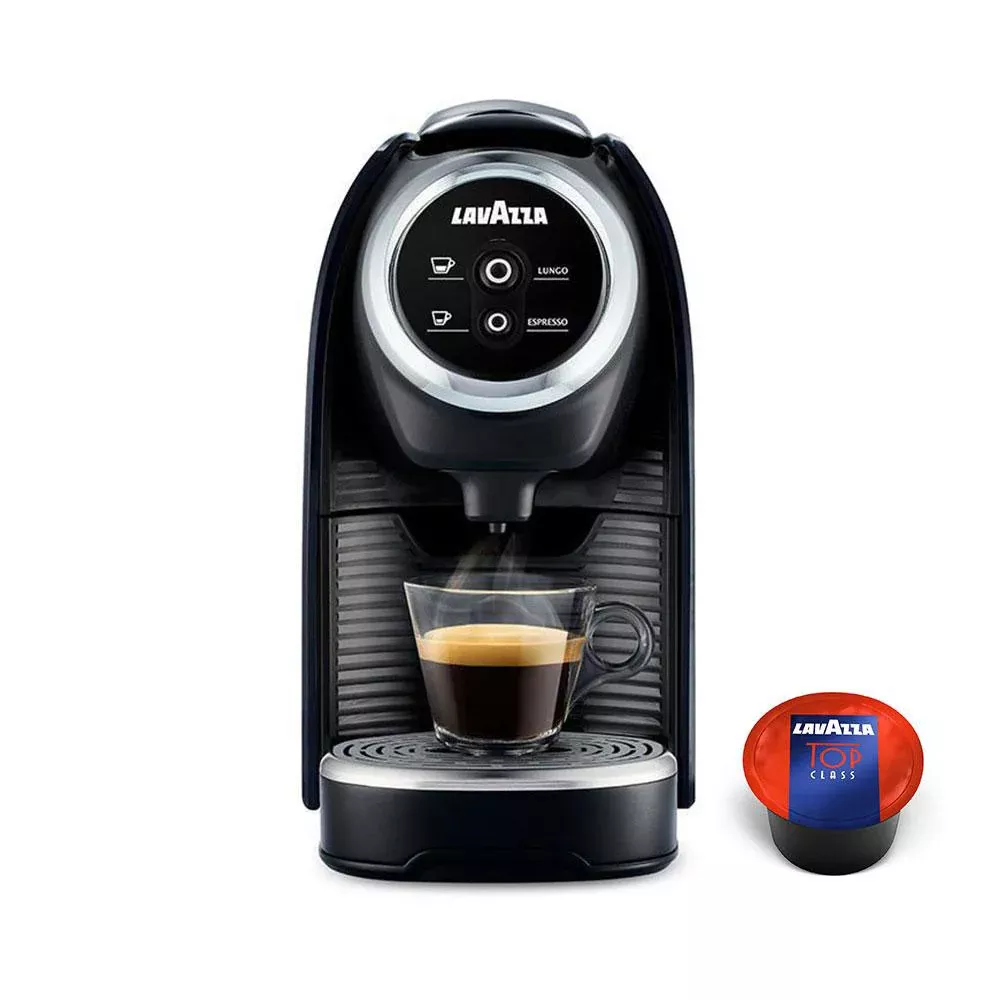 Lavazza Single Serve Classy Mini Espresso Machine LB 300 + 100 Caps.