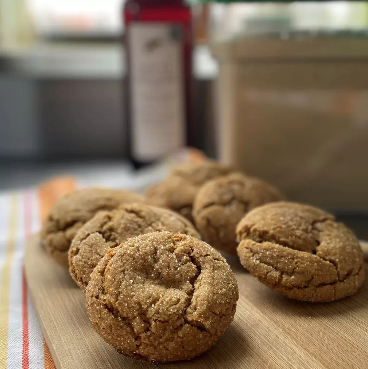 Lazy Sugar Cane Syrup Spice Cookies "Terroir" - 1/2 Dozen