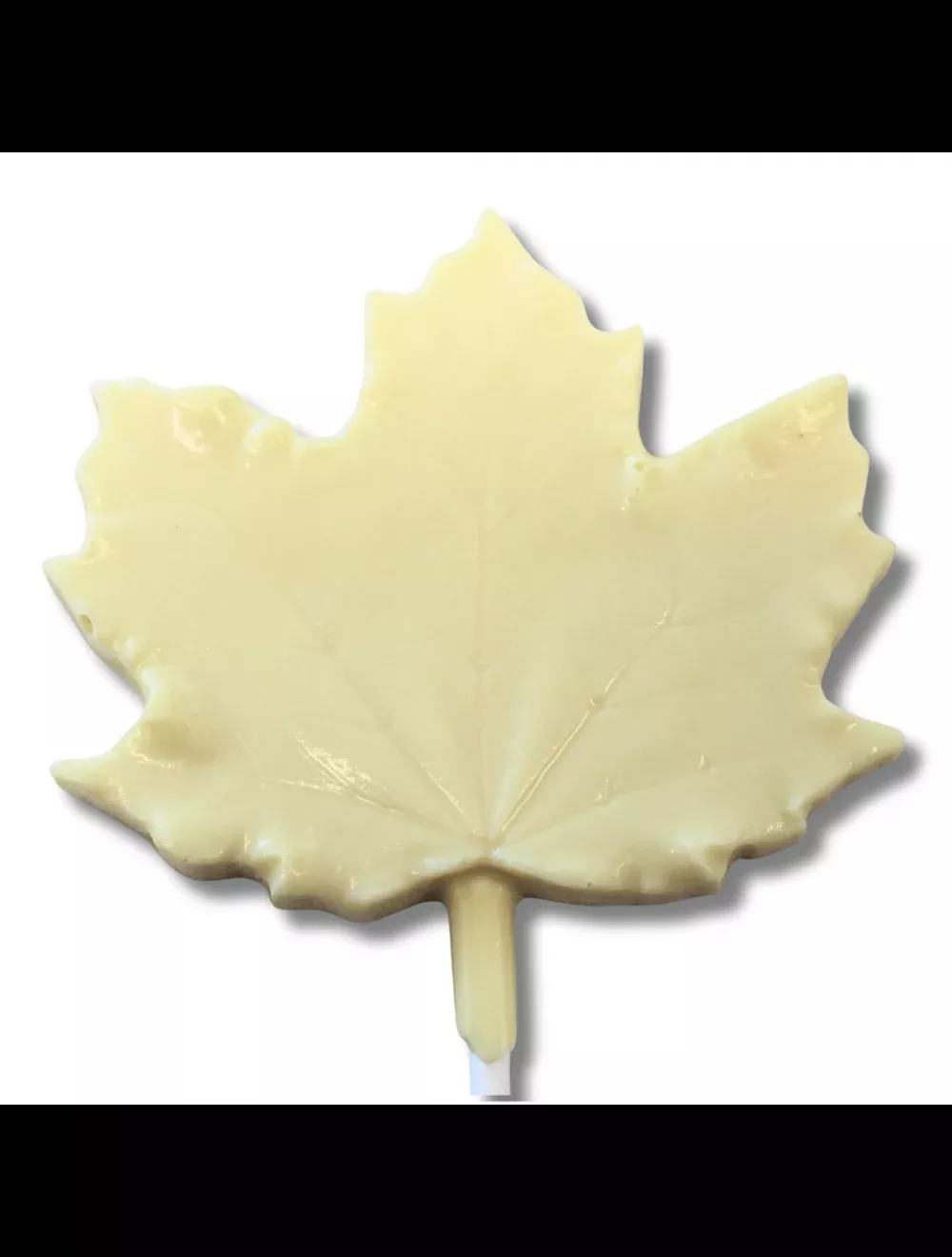 Leaf Pop - white chocolate