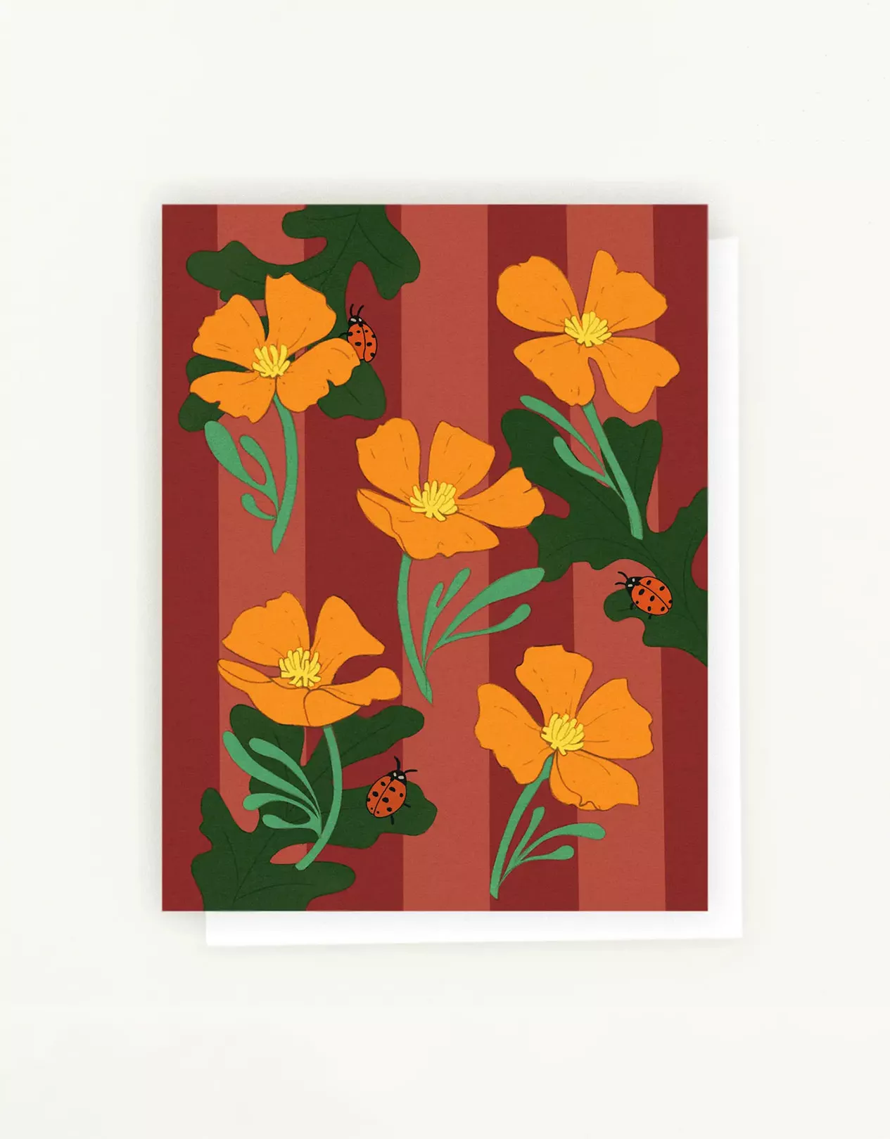 Leaves of California Card