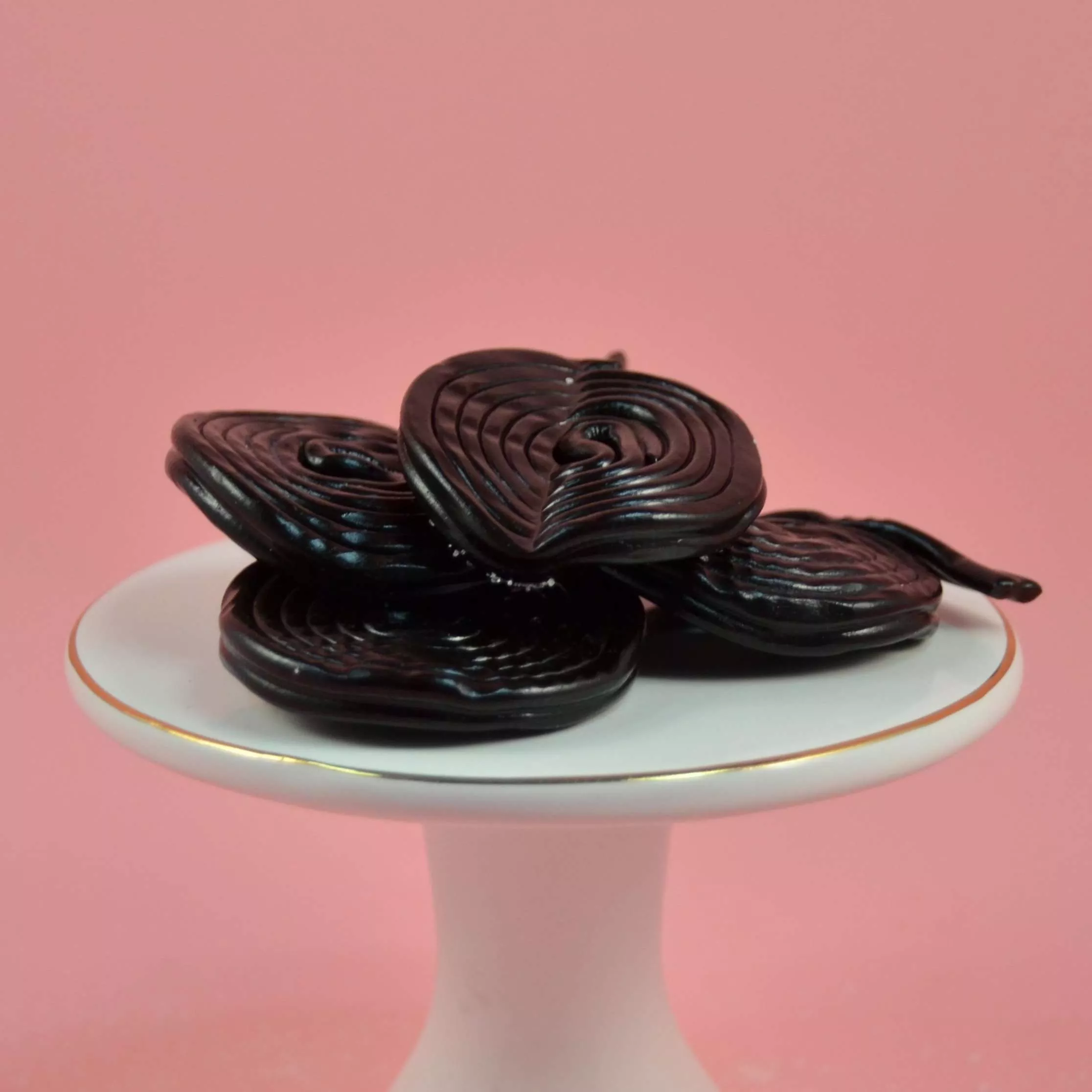 Licorice Wheels Black 1 LB