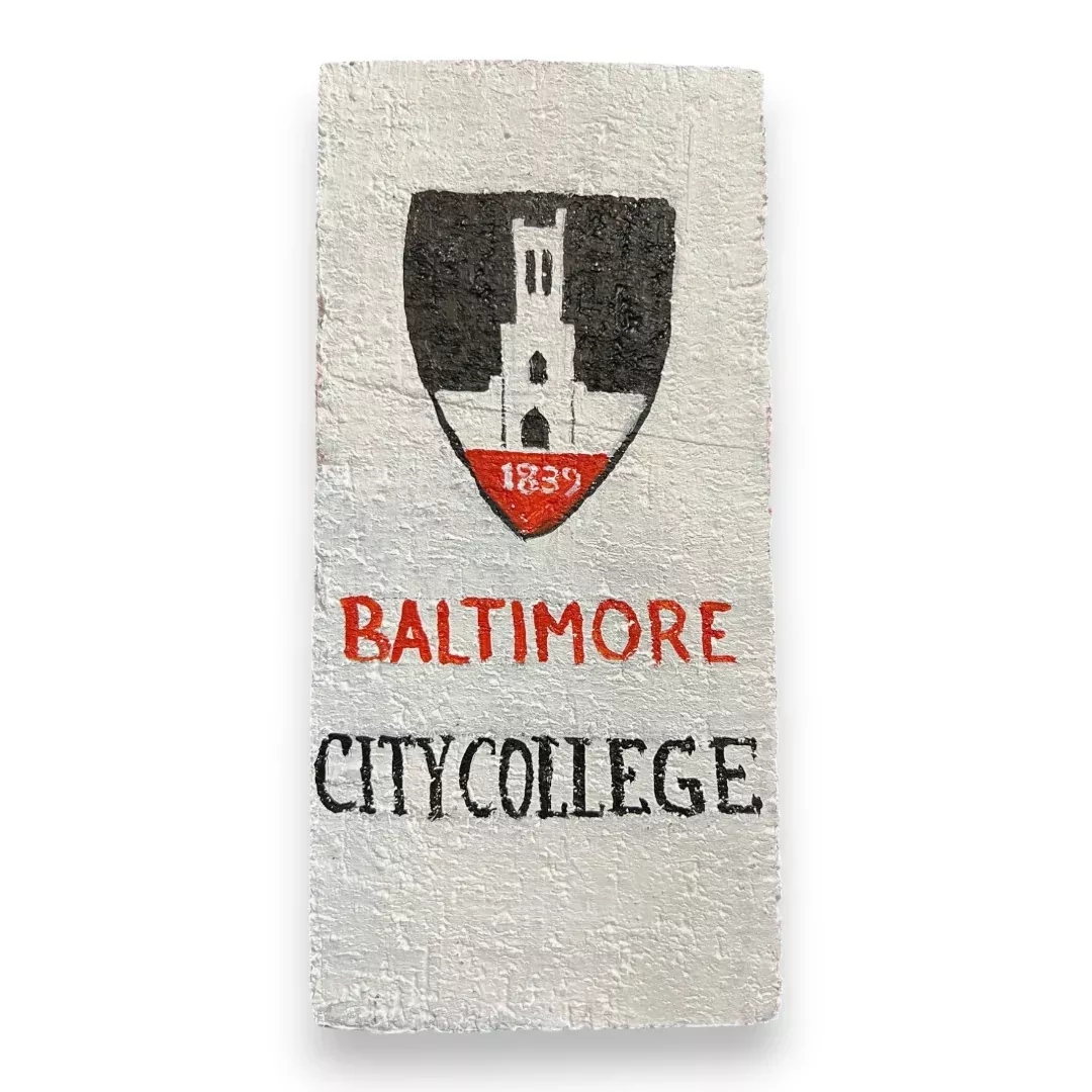 Linda Amtmann Hand Painted Brick-City College